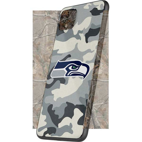 NFL Seattle Seahawks Camo Google Pixel 4 XL Skin
